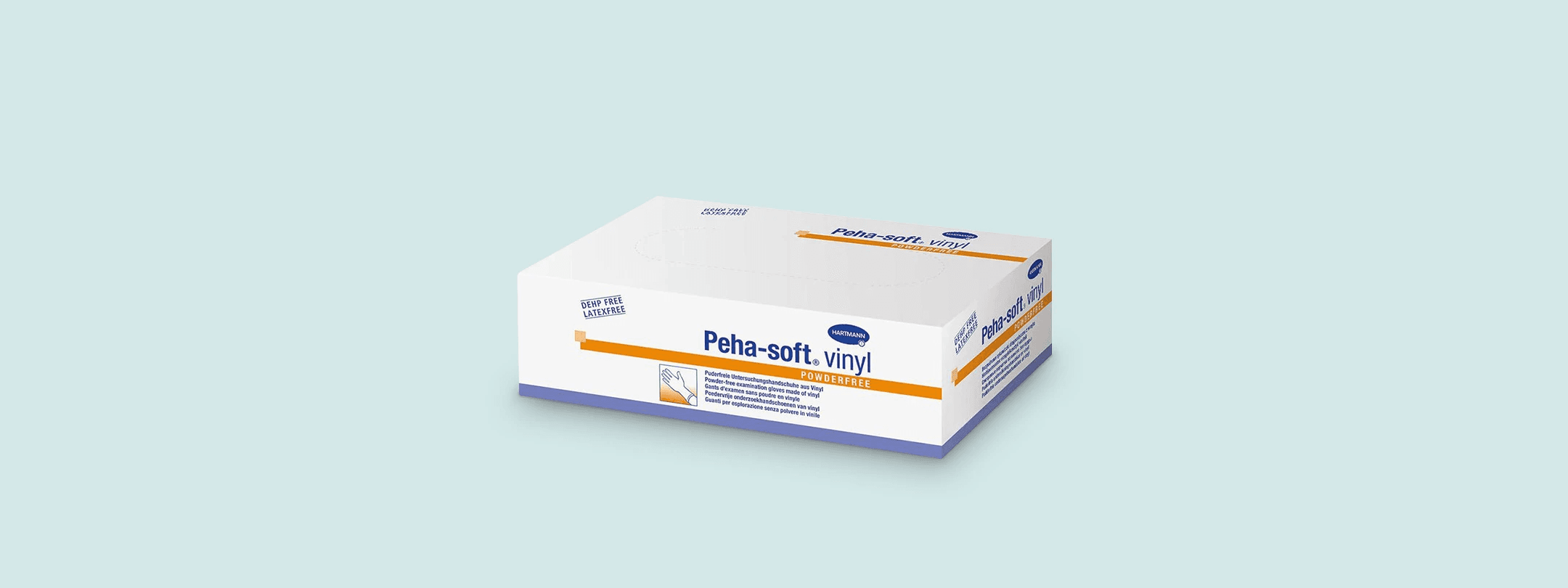 Peha-soft vinyl Einmalhandschuhe Verpackung